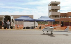 The ATLAS Centre holds first test flights with UAV and prepares its operation in early 2014